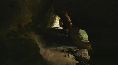 Video thumbnail: K-12 Multimedia Resources Ohio Rocks: Hocking Hills State Park Rock House