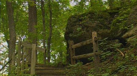 Video thumbnail: K-12 Multimedia Resources Ohio Rocks: Fox Rock at Rowe Woods
