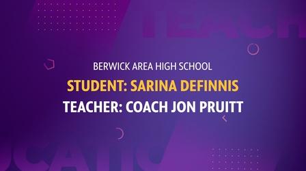 Video thumbnail: WVIA Special Presentations 2022 Great Teachers Essay Contest Winner — Sarina Definnis