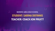 2022 Great Teachers Essay Contest Winner — Sarina Definnis