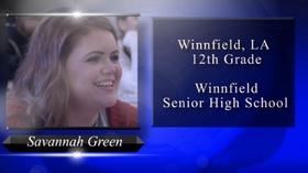 Video thumbnail: Louisiana Young Heroes 2018 Louisiana Young Heroes - Savannah Green