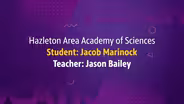 2022 Great Teachers Essay Contest Winner — Jacob Marinock