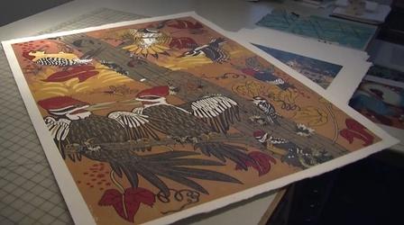 Video thumbnail: Arts and Culture Shorts Printmaker Jenny Pope