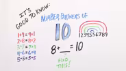Number Partners of 10 | Kindergarten