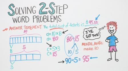 Video thumbnail: Good To Know Solving 2-Step Word Problems | Grade 3