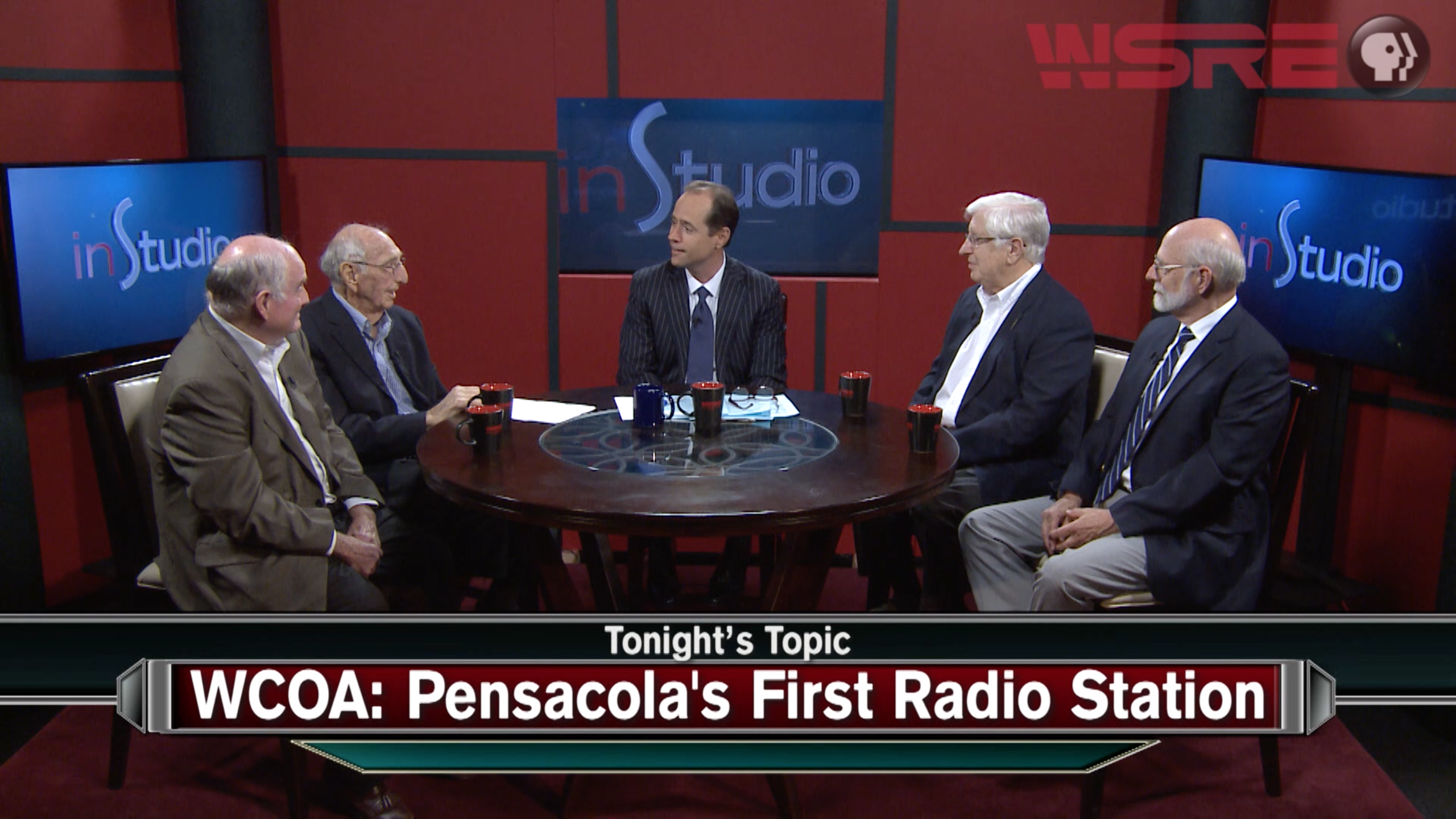 WCOA Pensacola's First Radio Station inStudio PBS