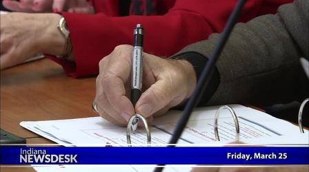 Video thumbnail: Indiana Newsdesk March 25, 2016