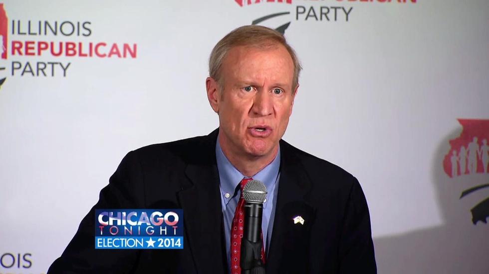 Rauner, Quinn on Day After Election image