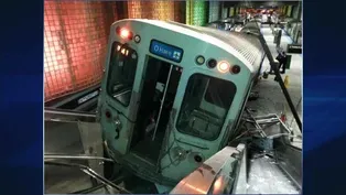 CTA Blue Line Train Derails at O'Hare