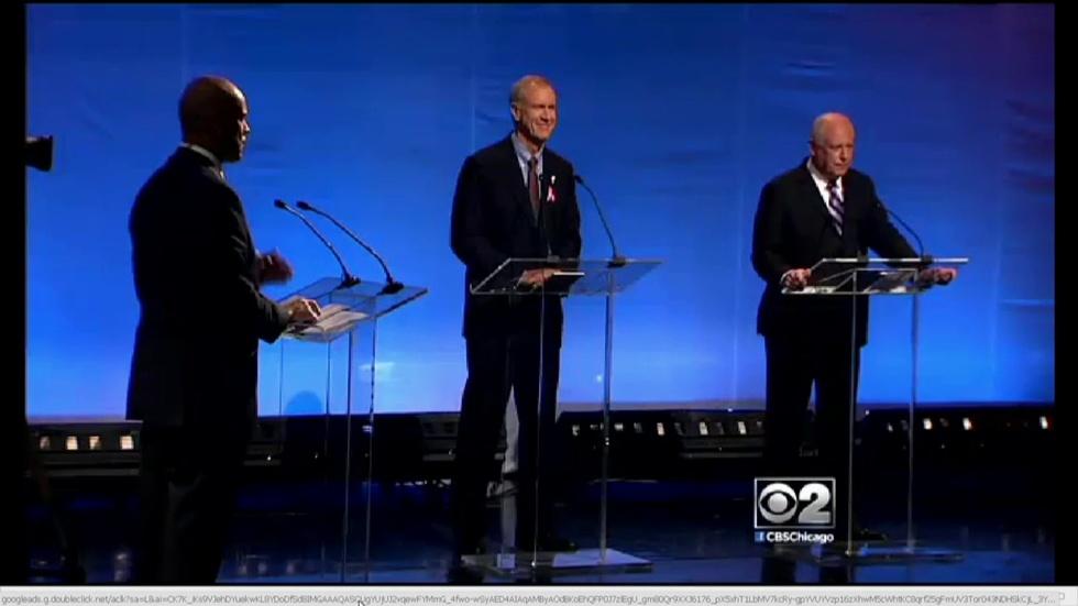 Quinn, Rauner Face Off in Second Debate image