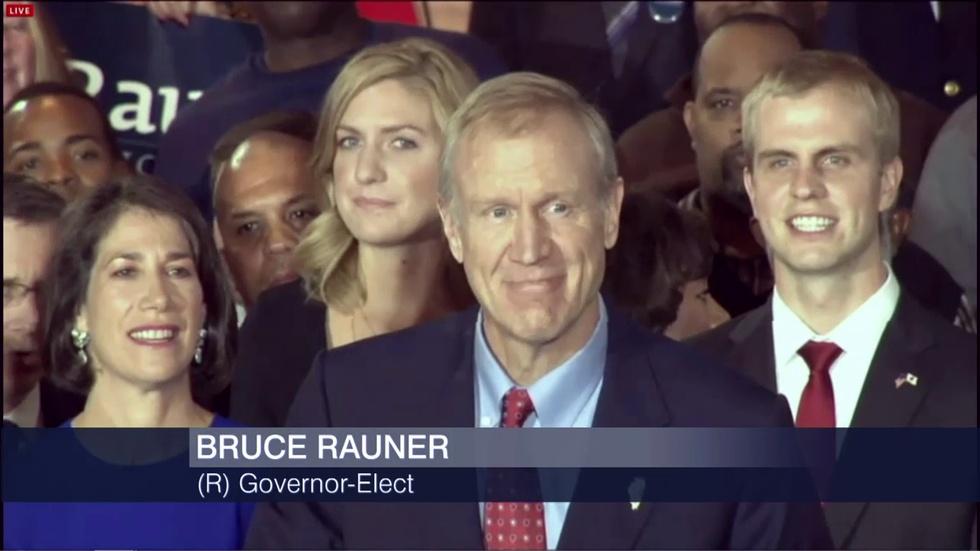 Quinn Concedes, Rauner Elected Governor image