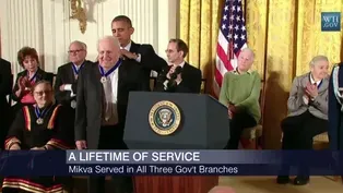 Mikva on a Lifetime of Public Service
