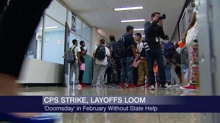 Video thumbnail: Chicago Tonight CPS Faces Possible Teachers Strike, Massive Layoffs