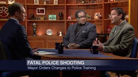 Video thumbnail: Chicago Tonight Calls for Police Reform, Training Intensify After Shootings