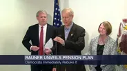 Gov. Rauner, Republicans Tout John Cullerton Pension Plan
