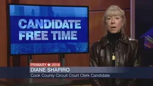 Candidate Free Time: Diane Shapiro