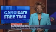 Candidate Free Time: Barbara McGowan