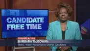 Candidate Free Time: Barbara McGowan