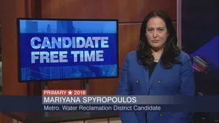 Candidate Free Time: Mariyana Spyropoulos