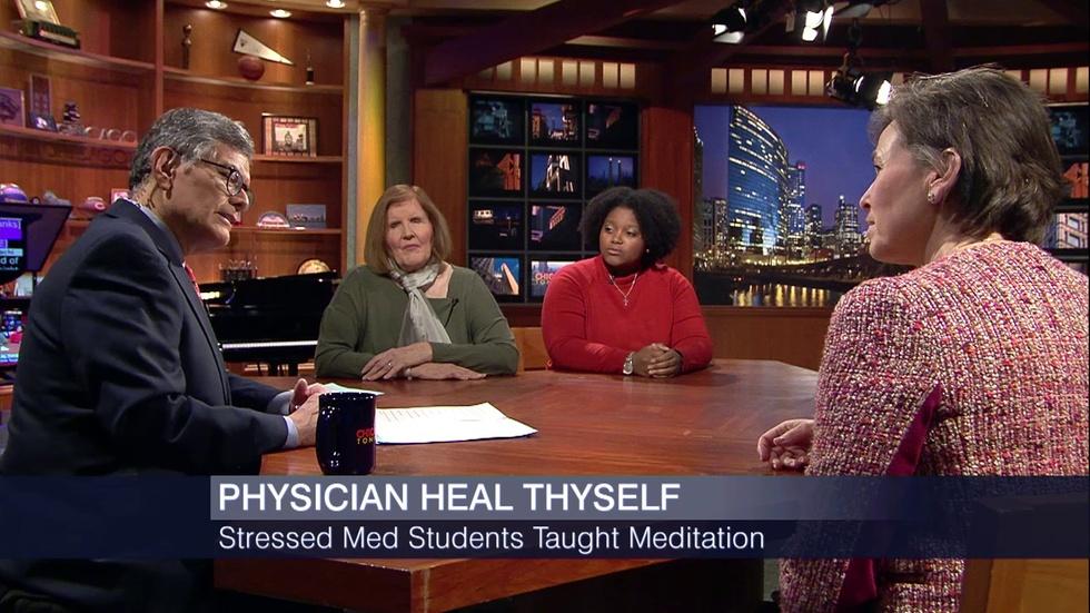 Loyola Offers Medical Students Meditation to Combat Stress image