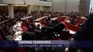 City Council Votes to Raise Water Tax