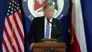 Donald Trump Hits Campaign Trail in Chicago