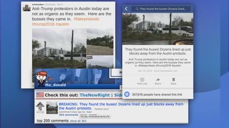 Video thumbnail: Chicago Tonight Fact vs. Fiction: The Increasingly Real Problem of Fake News