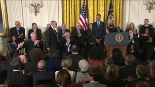 Newt Minow Receives Presidential Medal of Freedom
