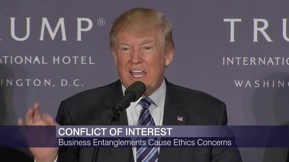 Trump’s Business Entanglements Create Ethics Concerns image