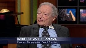 Video thumbnail: Chicago Tonight Rabbi Herman Schaalman, Interfaith Leader, Dies at 100
