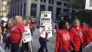 Web Extra: Teachers March Downtown