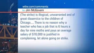 Viewer Mail: Chicago Teachers' Strike