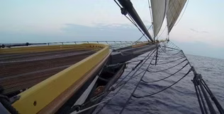Web Extra: Dawn on a Tall Ship