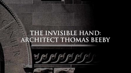 Video thumbnail: Chicago Tours with Geoffrey Baer The Invisible Hand: Architect Thomas Beeby