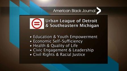 Video thumbnail: American Black Journal Detroit Urban League / Major General Gwendolyn Bingham
