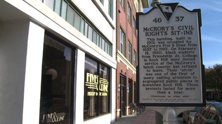 Video thumbnail: Trail of History Trail of History - Rock Hill's Friendship Nine