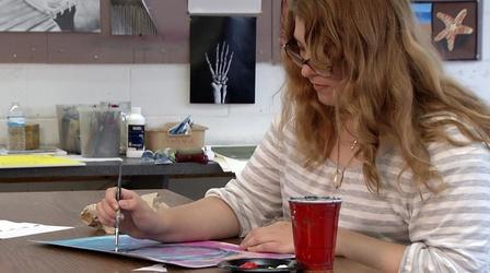 Video thumbnail: WUCF Artisodes Student Artist: Cassie Lackey