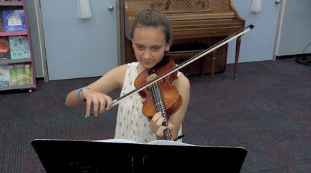 Video thumbnail: WUCF Artisodes Student Artist: Emma Brandenburg