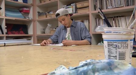 Video thumbnail: WUCF Artisodes Student Artist: Kenneth Rodriguez