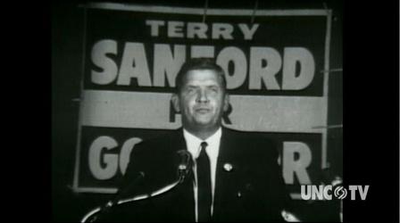 Video thumbnail: Biographical Conversations With... Terry Sanford: Governorship of North Carolina 