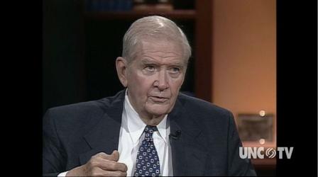 Video thumbnail: Biographical Conversations With... Terry Sanford: Duke University and the U.S. Senate 