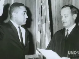 H. Frye recalls UNC Law School first African American