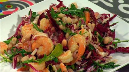 Video thumbnail: Carolina Outdoor Journal Simple cooking: Shrimp and Bean Salad