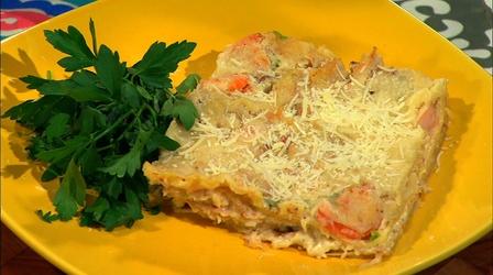 Video thumbnail: Carolina Outdoor Journal Simple Cooking: Seafood Lasangna