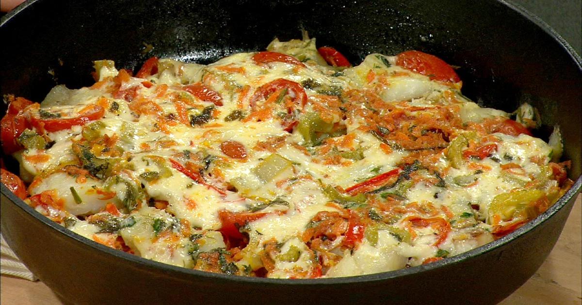 Carolina Outdoor Journal Baked Flounder with Vegetables Simple