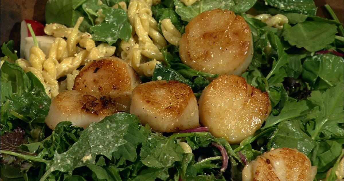 Carolina Outdoor Journal | Pasta Salad &amp; Scallops | Simple Cooking | PBS