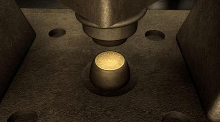 Video thumbnail: Gold Fever and the Bechtler Mint Lloyd Nanney Describes Making Becthler Gold Coins By Hand