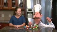 Chef Mena and Chef François say "Hi!" to ROOTLE!