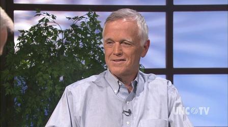 Video thumbnail: NC Bookwatch Clyde Edgerton, The Bible Salesman