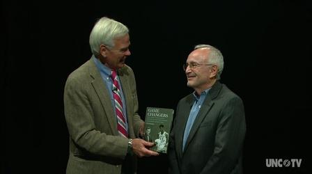 Video thumbnail: NC Bookwatch Art Chanksy, Game Changers | NC Bookwatch Footnote